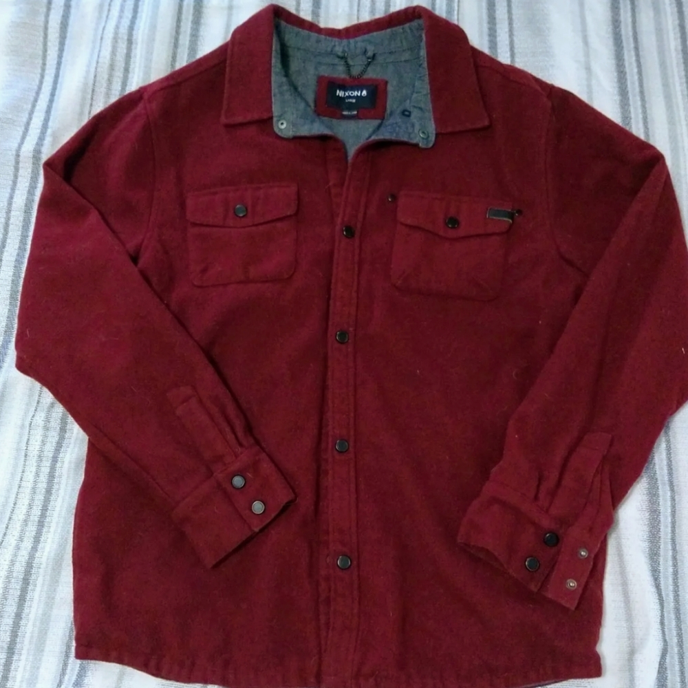 Nixon wool shirt jacket